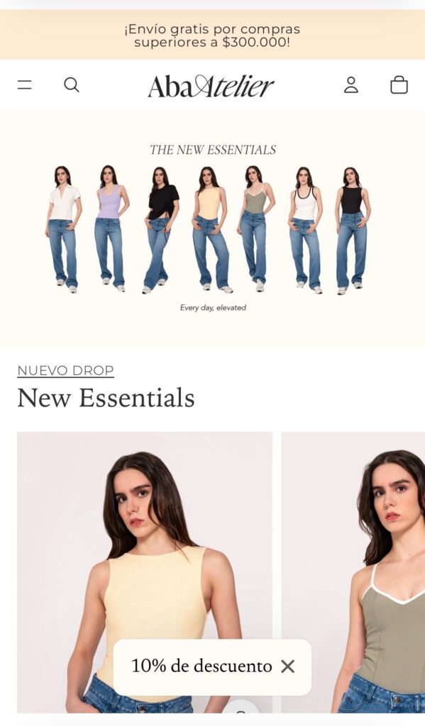 aba screen para web soda